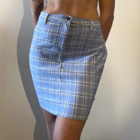 Eclipse Preppy Plaid Mini Skirt - Picture 3 of 7